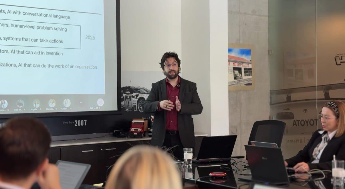 Charla en Grupo Purdy